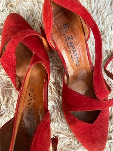 Rot · Tango · Schuhe 